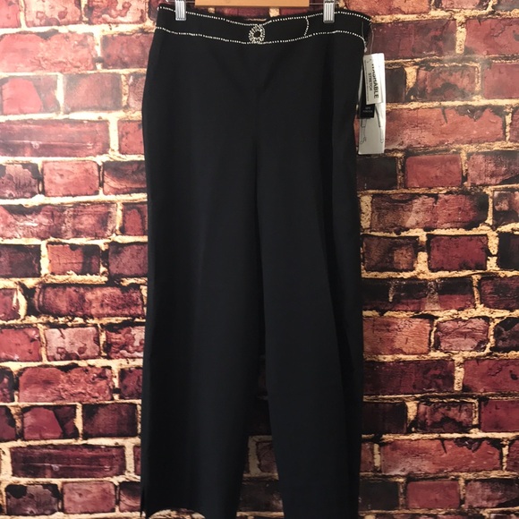 Larry Levine career Crop Washable Stretch Size 6 - Picture 2 of 8